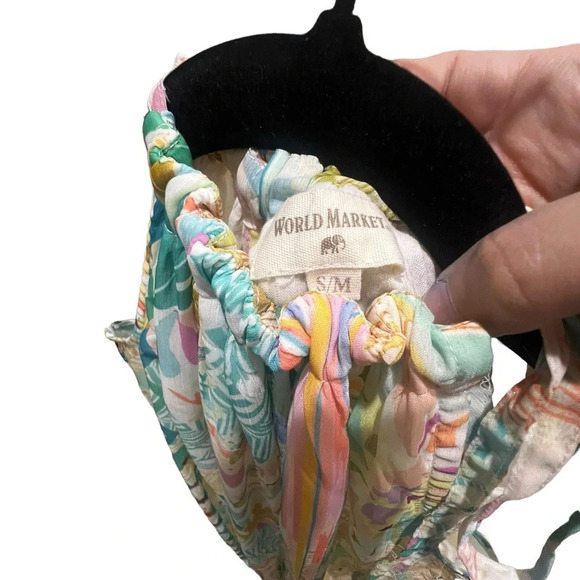 World market tiered maxi dress size small to medium in excellent condition. - Picture 2 of 4